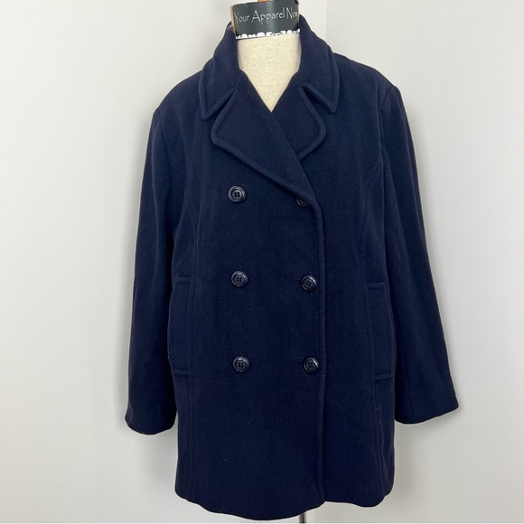 Preston & York Jackets & Blazers - Preston + York Navy Pea Coat